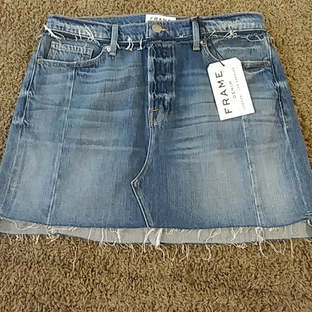 Frame Denim Skirt - Picture 1 of 4